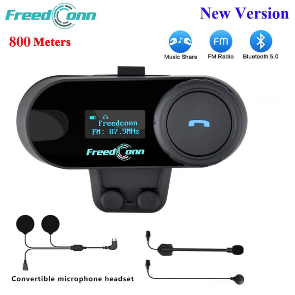 Waterproof Bluetooth Intercom Headset 800m Beanie Helmets