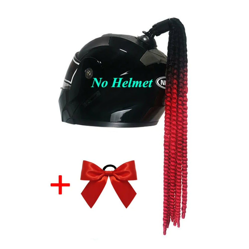Helmet Pigtail Dreadlocks Braid