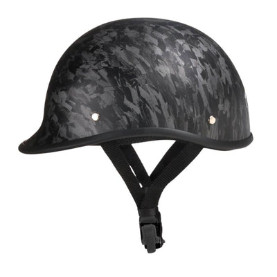 Low Profile Reversible DOT Polo Helmet / Carbon Fiber