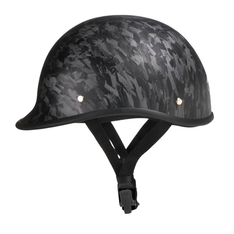 Low Profile Reversible DOT Polo Helmet / Carbon Fiber