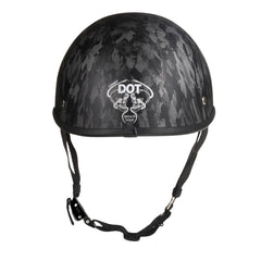 Low Profile Reversible DOT Polo Helmet / Carbon Fiber