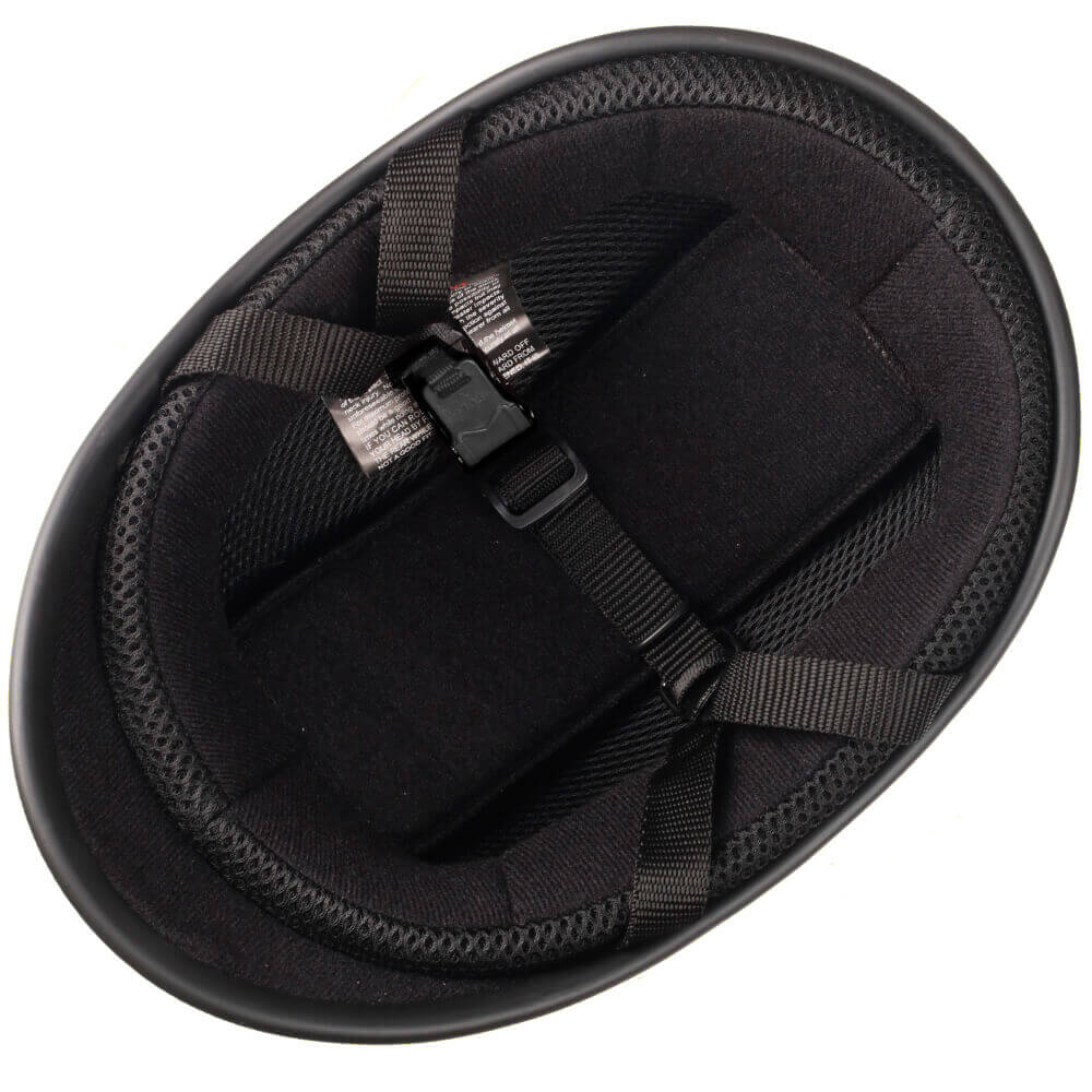 Low Profile Reversible DOT Polo Helmet / Carbon Fiber