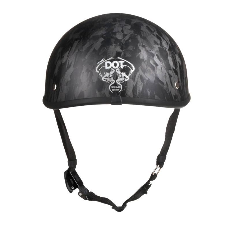 Lightest-Smallest-Carbon-Fiber-Low-Profile-SOA-Style-DOT-ECE-AUS-NZS-Certified-Motorcycle-Half-Beanie-Helmets