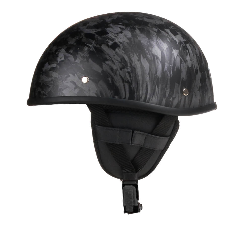 Lightest-Smallest-Carbon-Fiber-Low-Profile-SOA-Style-DOT-ECE-AUS-NZS-Certified-Motorcycle-Half-Beanie-Helmets