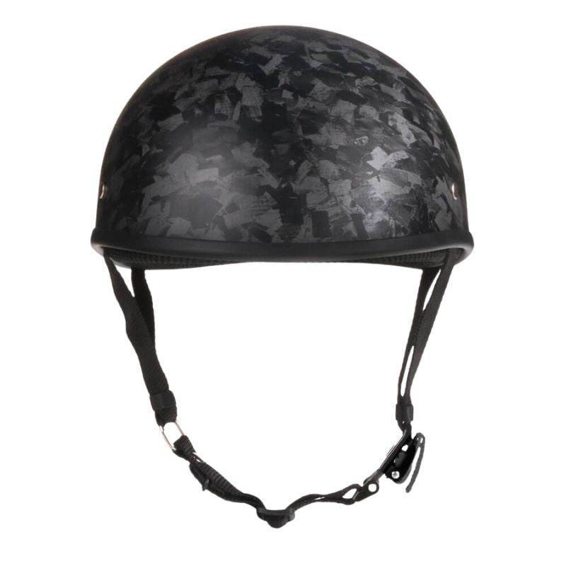 Lightweight SOA Style DOT Beanie Helmet - Carbon Fiber - Beanie Helmets
