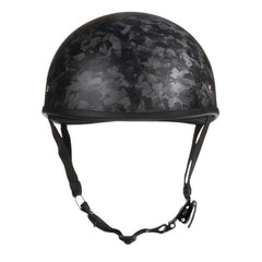 Lightweight SOA Style DOT Beanie Helmet - Carbon Fiber - Beanie Helmets