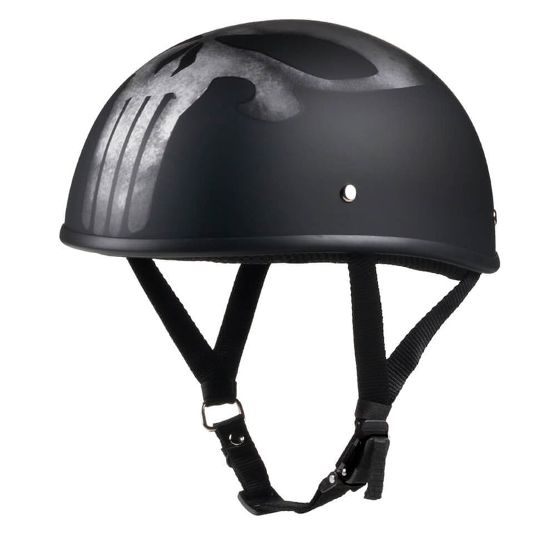 Lightweight SOA Style DOT Beanie Helmet / Skull