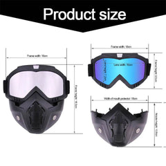 Protective Motorcycle Goggles Mask - Beanie Helmets