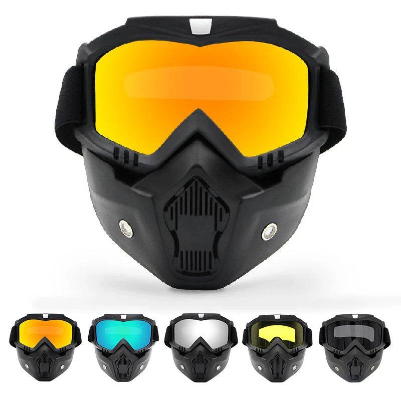 Protective Motorcycle Goggles Mask - Beanie Helmets