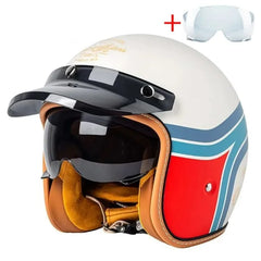 Motorcycle-Retro-Helmet-3-4-Open-Face-Beanie-Helmet-Men-Women-DOT-Certification-Moto-