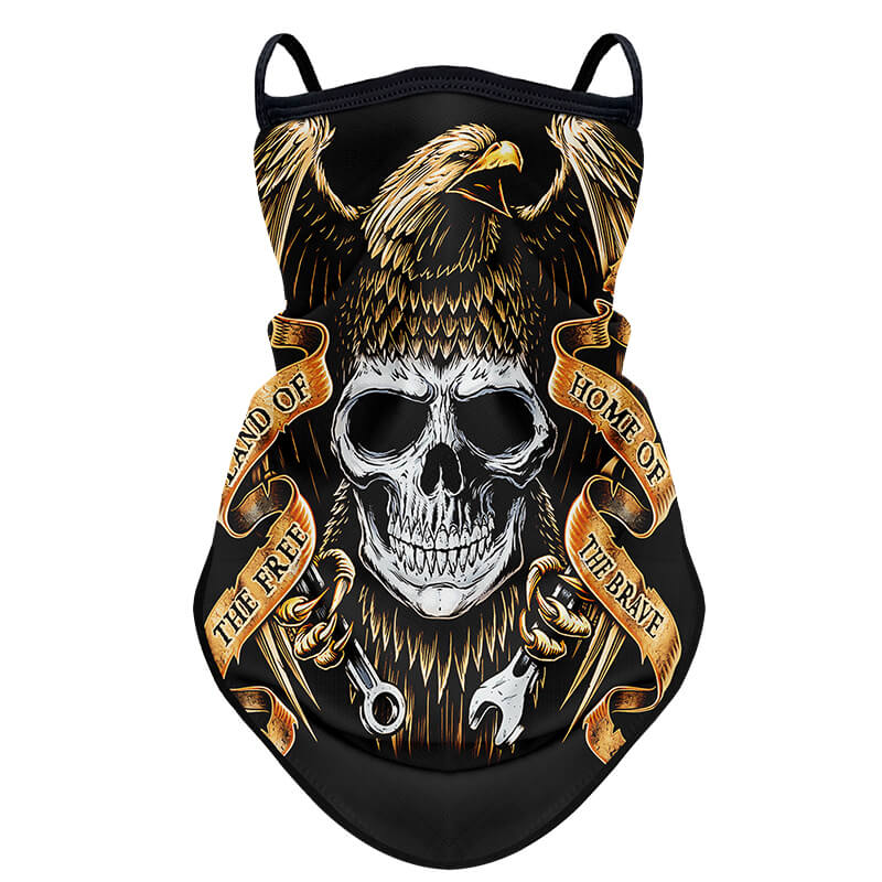 Breathable UV-Block Neck Gaiter Bandana for motorcycle and ATV riders - BeanieHelmets