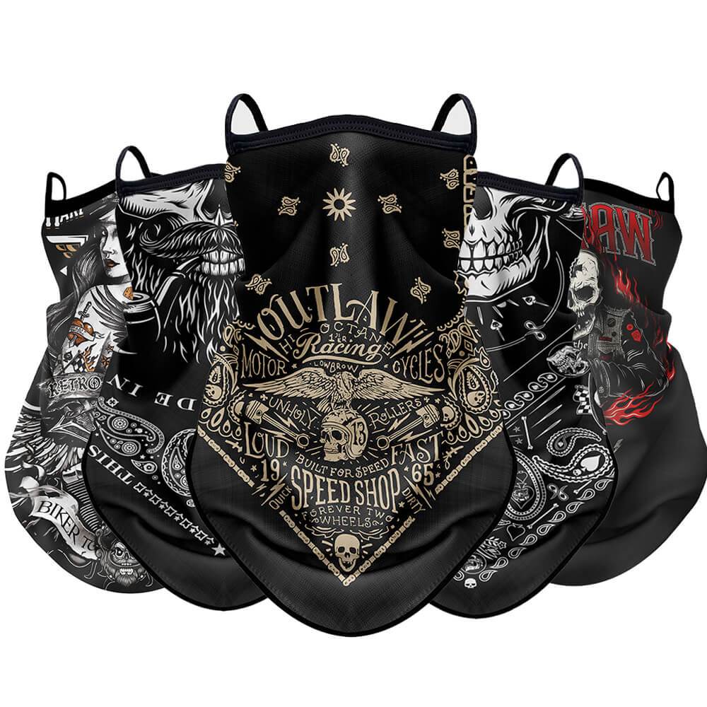 NEW Breathable UV-Block Neck Gaiter Bandana - Beanie Helmets