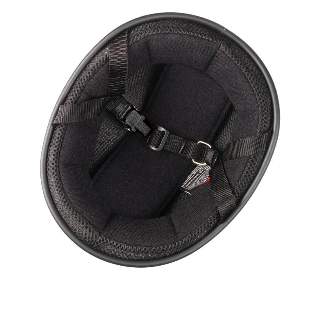 Lightweight SOA Style DOT Beanie Helmet - Carbon Fiber