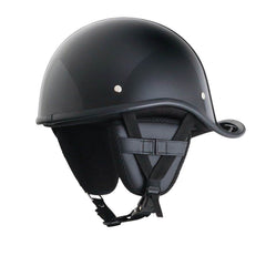 Lightweight Reversible DOT Curve Helmet / Gloss Black - Beanie Helmets