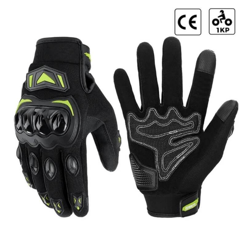 Premium Touch-Screen Motorcycle Gloves - Beanie Helmets