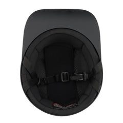 Baseball Pro DOT Half Helmet / Matte Black - Beanie Helmets