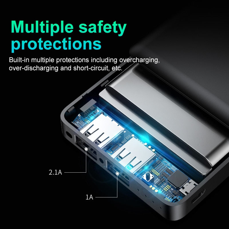 Ultra-Thin 10000 mAh Power Bank Charger