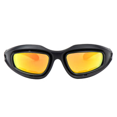 Durable Polarized Riding Goggles - 4 Lens Kit