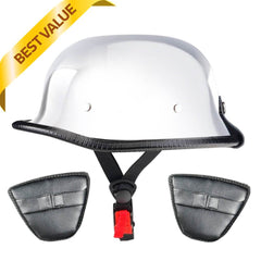 Lightweight Mayan Germanator AS/NZ Helmet - Chrome - Beanie Helmets