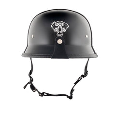 Lightweight Mayan DOT Germanator Helmet / Gloss Black
