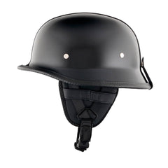 Lightweight Mayan DOT Germanator Helmet / Gloss Black