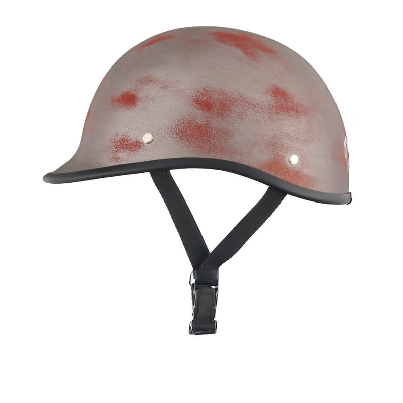 Low Profile Reversible DOT Polo Helmet / Rust