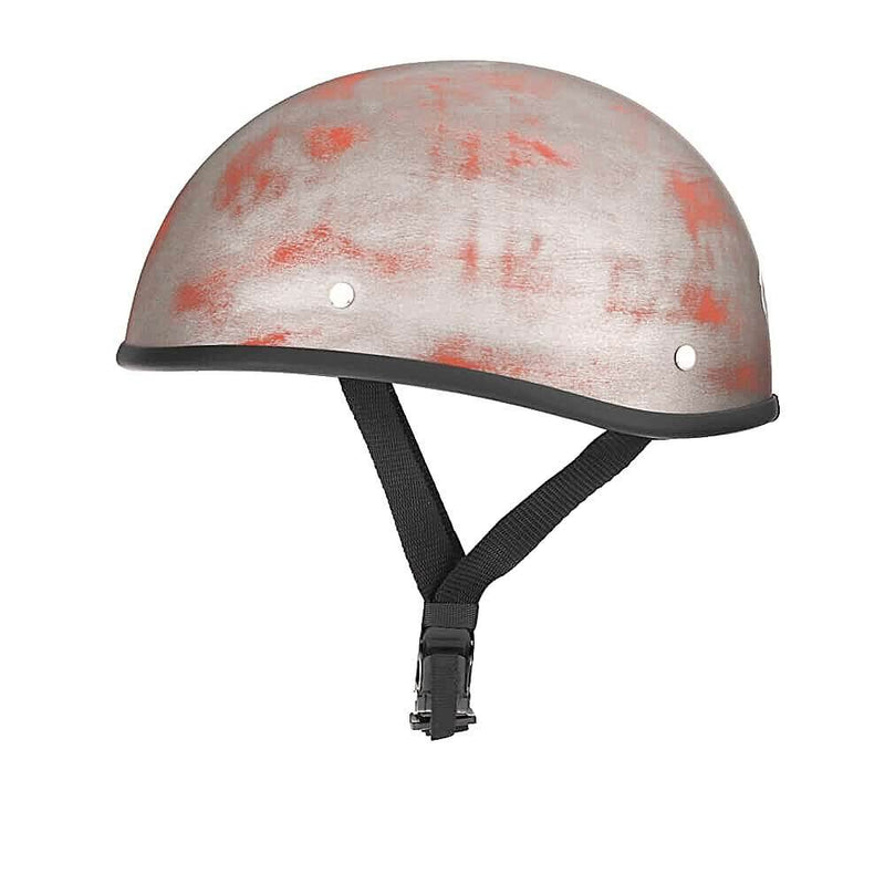 Lightweight SOA Style DOT Beanie Helmet / Rust - Beanie Helmets