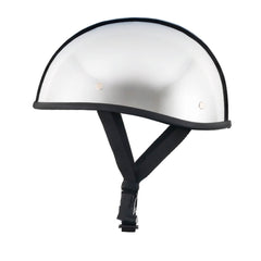 Lightweight SOA Style DOT Beanie Helmet / Chrome