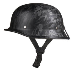 Lightest-Strongest-Carbon-Fiber-Low-Profile-Mayan-German-Style-DOT-AUS-NZS-Approved-Motorcycle-Half-Helmet