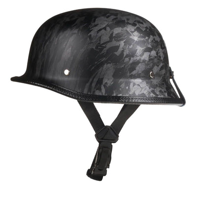 Lightest-Strongest-Carbon-Fiber-Low-Profile-Mayan-German-Style-DOT-AUS-NZS-Approved-Motorcycle-Half-Helmet
