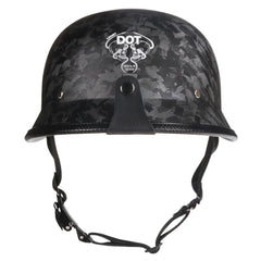 Lightest-Strongest-Carbon-Fiber-Low-Profile-Mayan-German-Style-DOT-AUS-NZS-Approved-Motorcycle-Half-Helmet