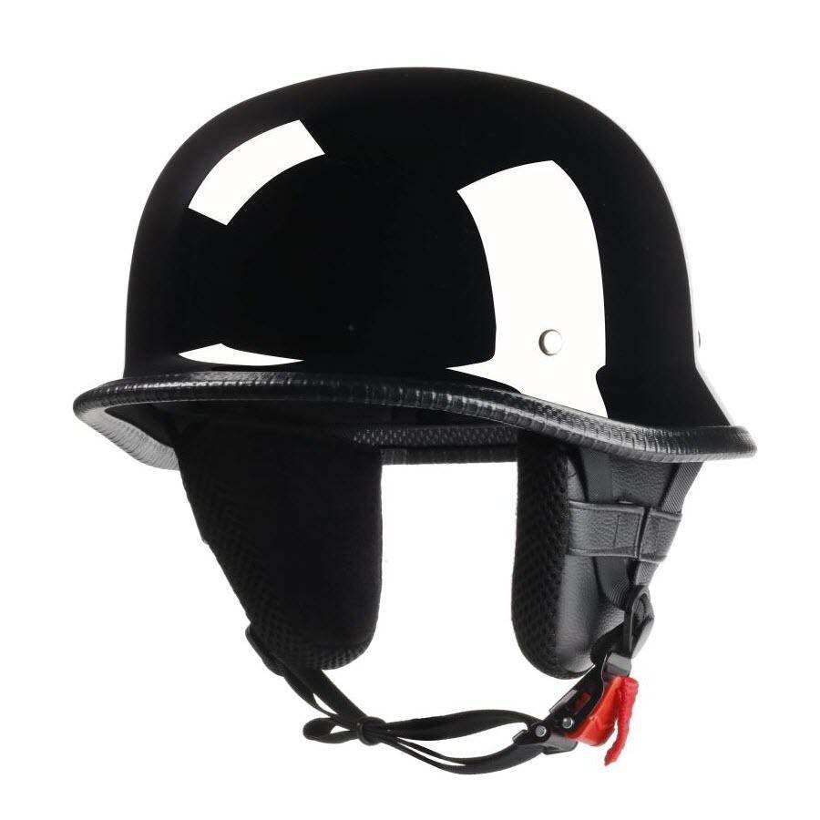 Lightweight Mayan Germanator AS/NZ Helmet - Gloss Black - Beanie Helmets