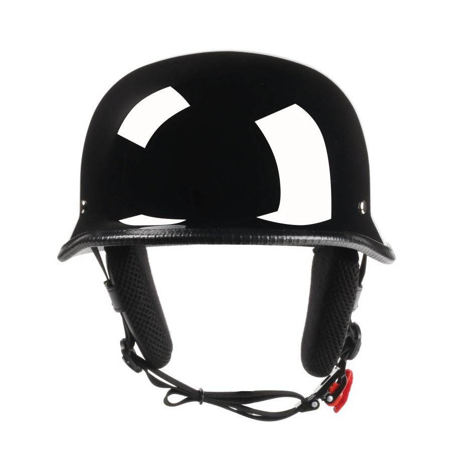 Lightweight Mayan Germanator AS/NZ Helmet - Gloss Black - Beanie Helmets