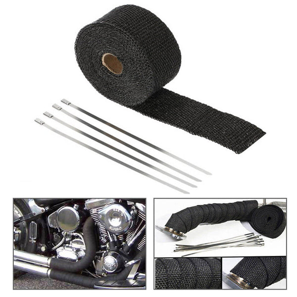 HighQuality Motorcycle Exhaust Pipe Wrap Beanie Helmets