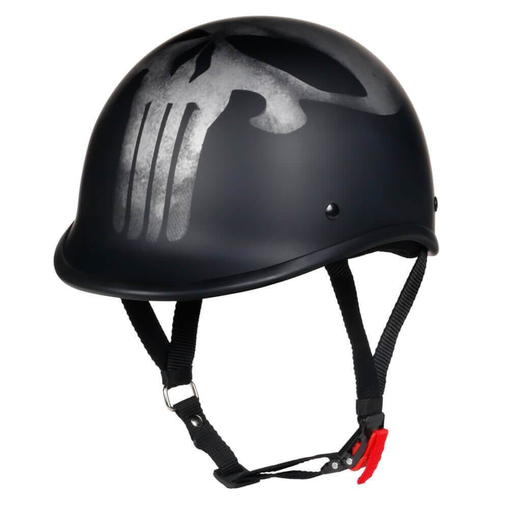 Low Profile Reversible Polo AS/NZ Helmet - Punisher Skull - Beanie Helmets