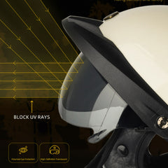 Sturgis-Style-Half-Face-Motorcycle-Helmet-with-Retractable-UV-Lens-Retro-Helmet-for-Men-Woman-Black-Vintage-Summer-City-Motorbike-Chopper-Cruiser-Riding