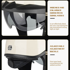 Sturgis-Style-Half-Face-Motorcycle-Helmet-with-Retractable-UV-Lens-Retro-Helmet-for-Men-Woman-Black-Vintage-Summer-City-Motorbike-Chopper-Cruiser-Riding