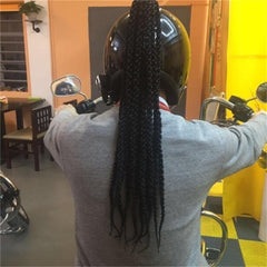 Helmet Pigtail Dreadlocks Braid