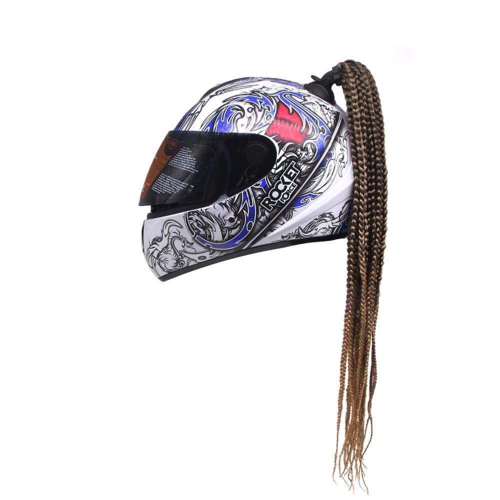 Helmet Pigtail Dreadlocks Braid