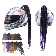 Helmet Pigtail Dreadlocks Braid