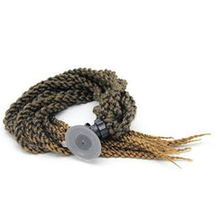 Helmet Pigtail Dreadlocks Braid Light Brown