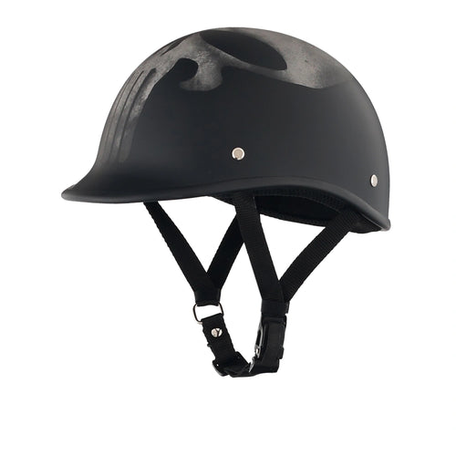 Low Profile Reversible DOT Polo Helmet / Punisher
