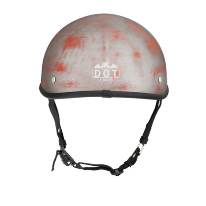 Lightweight SOA Style DOT Beanie Helmet / Rust – Beanie Helmets