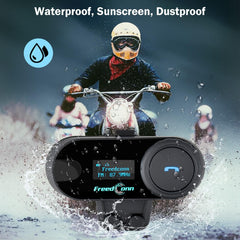 Waterproof Bluetooth Intercom Headset 800m