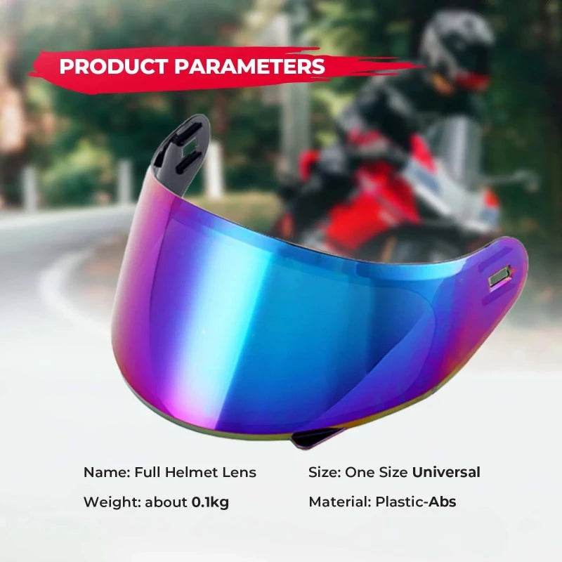 Lens Visor for Motorcycle Cat Helmet - Beanie Helmets