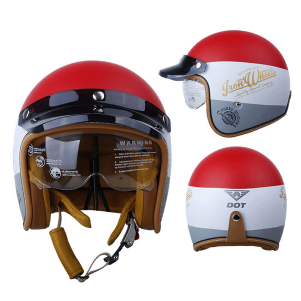Motorcycle-Retro-Helmet-3-4-Open-Face-Beanie-Helmet-Men-Women-DOT-Certification-Moto-