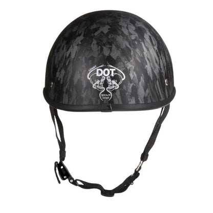 Low Profile Reversible DOT Polo Helmet / Carbon Fiber - Beanie Helmets