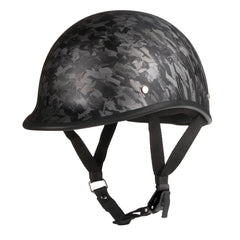 Carbon Fiber Low Profile Polo Style Half Helmet