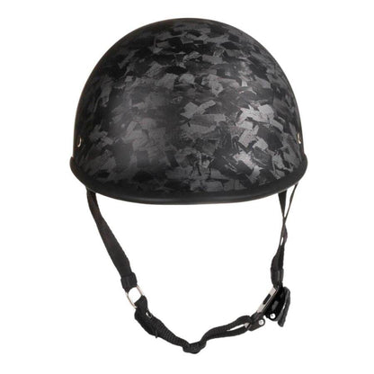 Low Profile Reversible DOT Polo Helmet / Carbon Fiber - Beanie Helmets