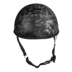 Carbon Fiber Low Profile Polo Style Half Helmet